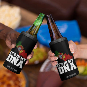 Its in My DNA Portugal 4 in 1 Can Cooler Tumbler Portuguese Flag Portugal Boy Girl Gift TS10 Print Your Wear