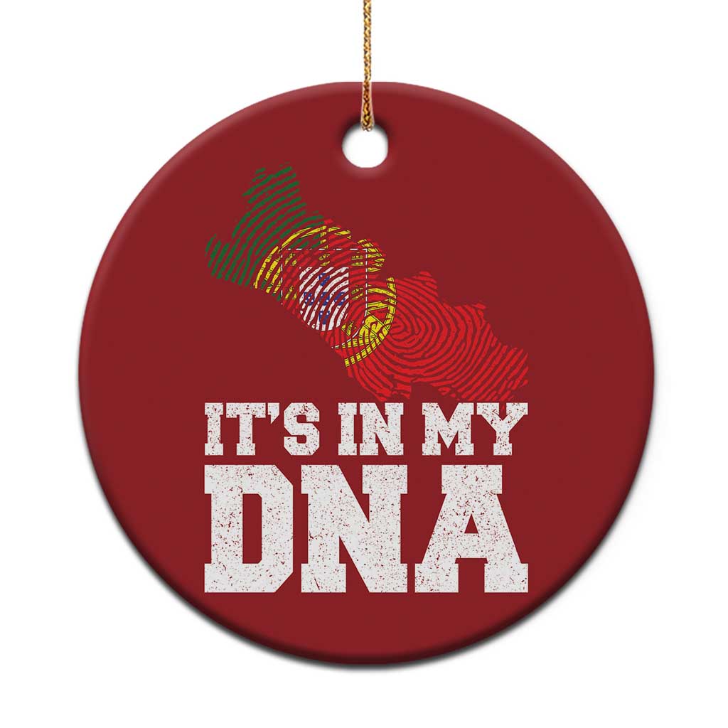 Its in My DNA Portugal Christmas Ornament Portuguese Flag Portugal Boy Girl Gift TS10 Print Your Wear