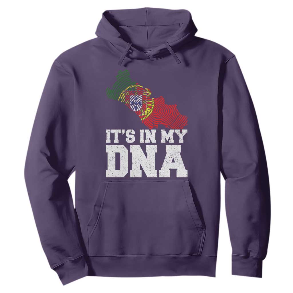 Its in My DNA Portugal Hoodie Portuguese Flag Portugal Boy Girl Gift TS10 Purple Print Your Wear