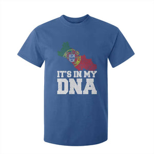 Its in My DNA Portugal T Shirt For Kid Portuguese Flag Portugal Boy Girl Gift TS10 Royal Blue Print Your Wear