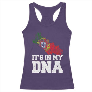 Its in My DNA Portugal Racerback Tank Top Portuguese Flag Portugal Boy Girl Gift TS10 Purple Print Your Wear