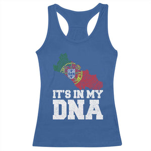 Its in My DNA Portugal Racerback Tank Top Portuguese Flag Portugal Boy Girl Gift TS10 Royal Blue Print Your Wear