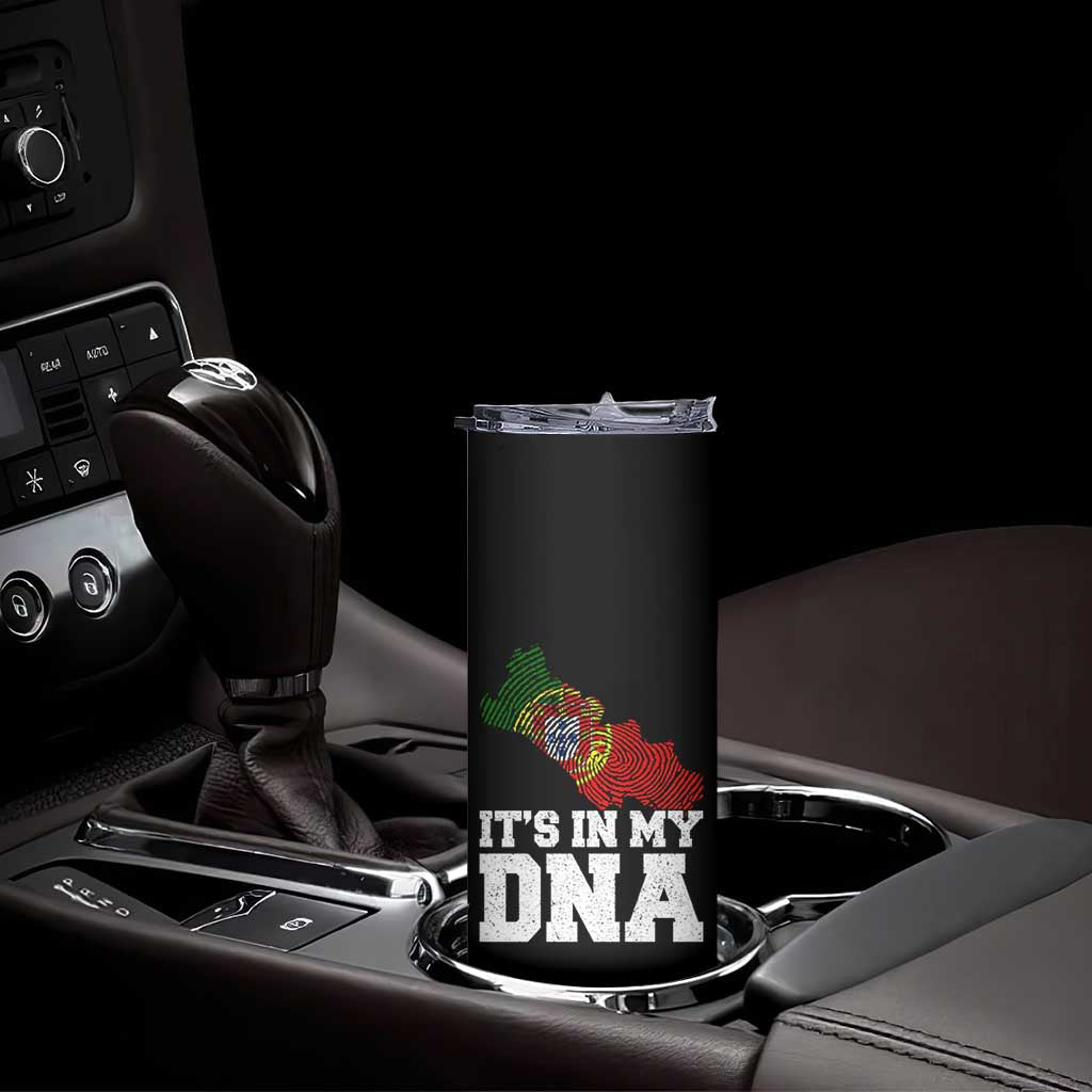 Its in My DNA Portugal Skinny Tumbler Portuguese Flag Portugal Boy Girl Gift TS10 Print Your Wear