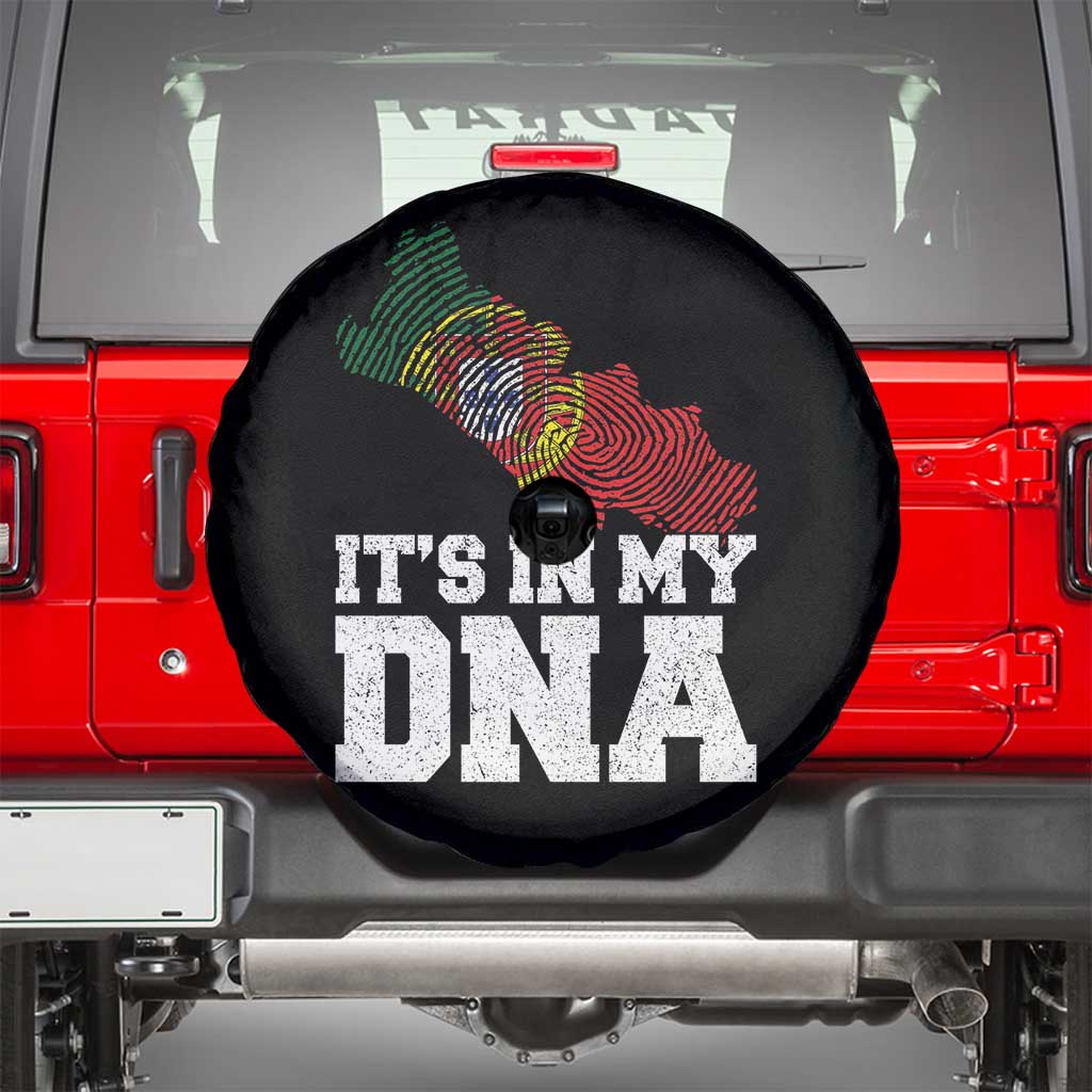 Its in My DNA Portugal Spare Tire Cover Portuguese Flag Portugal Boy Girl Gift TS10 Black Print Your Wear