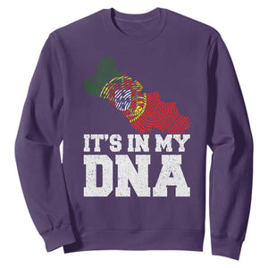 Its in My DNA Portugal Sweatshirt Portuguese Flag Portugal Boy Girl Gift TS10 Purple Print Your Wear