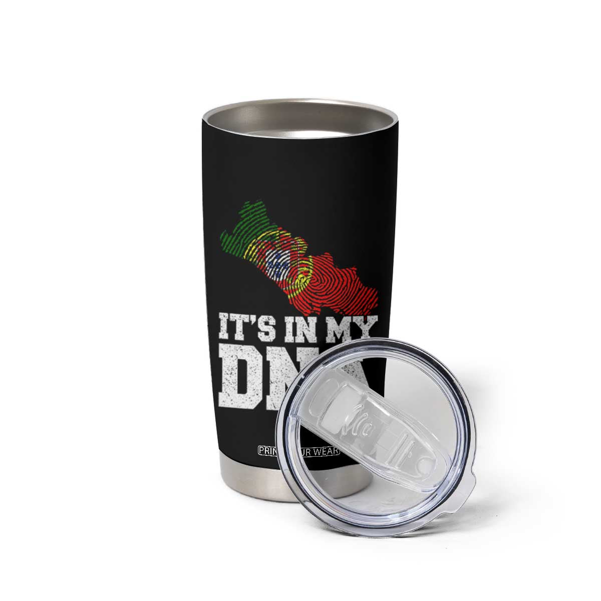 Its in My DNA Portugal Tumbler Cup Portuguese Flag Portugal Boy Girl Gift TS10 Print Your Wear