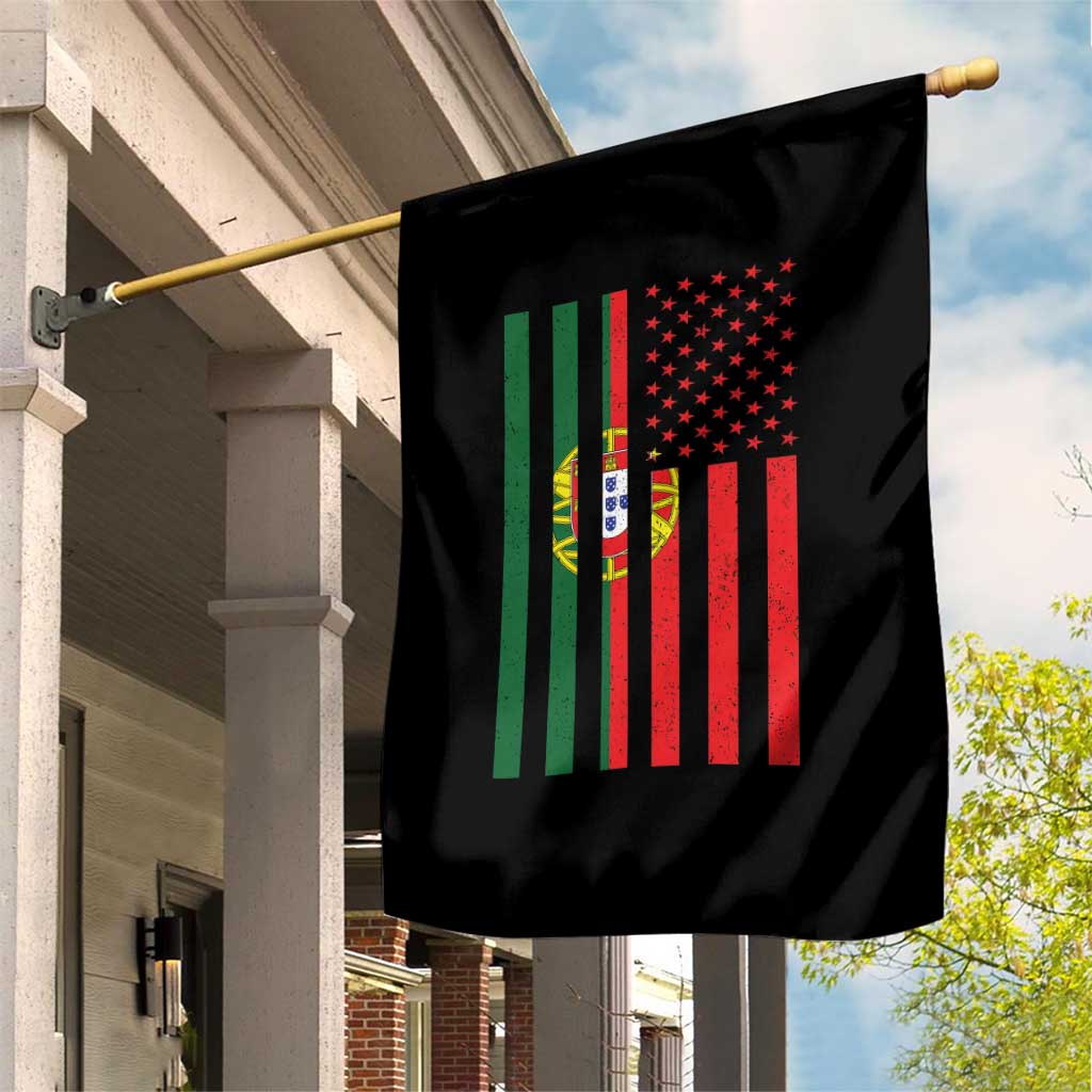 Portuguese Flag Garden Flag Vintage USA Flag Portugal Pride Gifts TS10 Print Your Wear