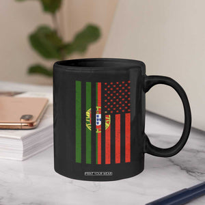 Portuguese Flag Coffee Mug Vintage USA Flag Portugal Pride Gifts TS10 Print Your Wear