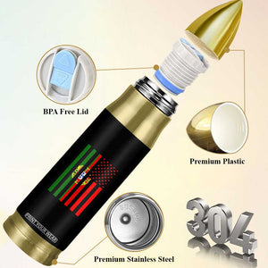 Portuguese Flag Bullet Tumbler Vintage USA Flag Portugal Pride Gifts TS10 Print Your Wear