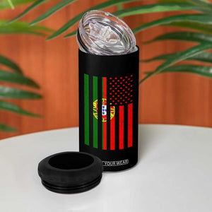 Portuguese Flag 4 in 1 Can Cooler Tumbler Vintage USA Flag Portugal Pride Gifts TS10 Print Your Wear