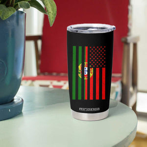 Portuguese Flag Tumbler Cup Vintage USA Flag Portugal Pride Gifts TS10 Print Your Wear