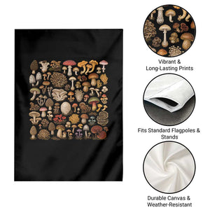 Mushroom Lovers Garden Flag Mycology Fungi Foraging Mushroom Whisperer