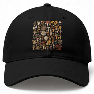 Mushroom Lovers Baseball Cap Mycology Fungi Foraging Mushroom Whisperer