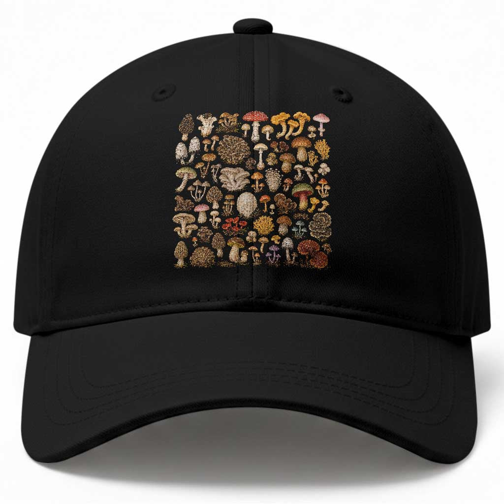 Mushroom Lovers Baseball Cap Mycology Fungi Foraging Mushroom Whisperer TS10 Print Your Wear