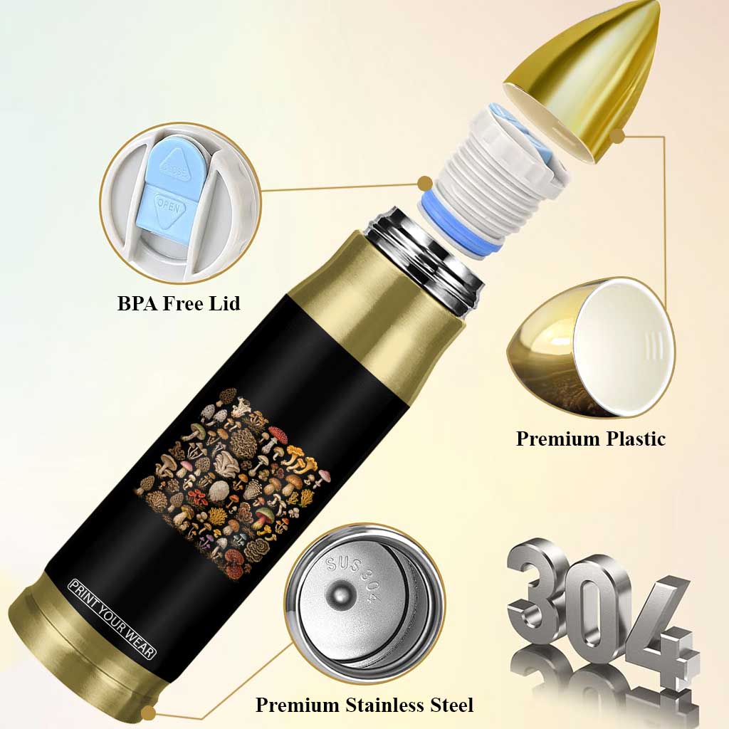 Mushroom Lovers Bullet Tumbler Mycology Fungi Foraging Mushroom Whisperer