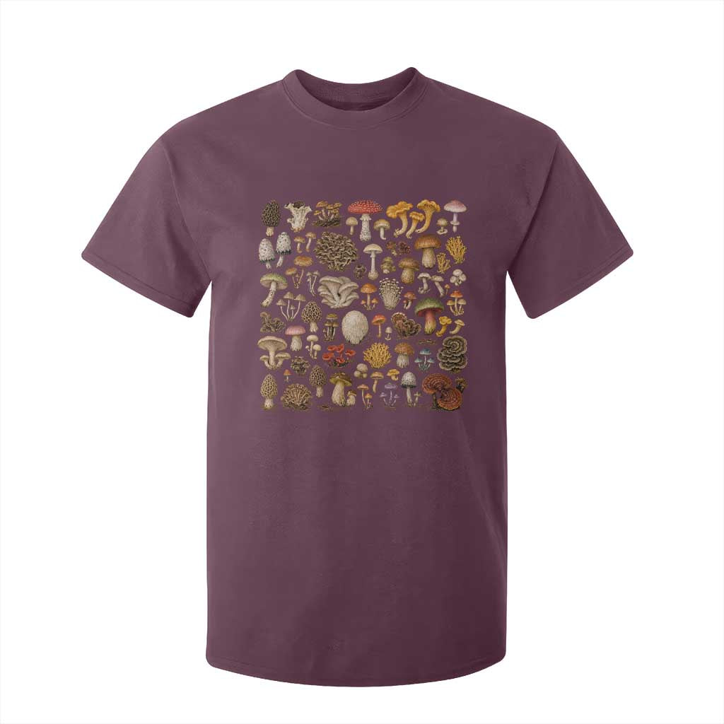 Mushroom Lovers T Shirt For Kid Mycology Fungi Foraging Mushroom Whisperer