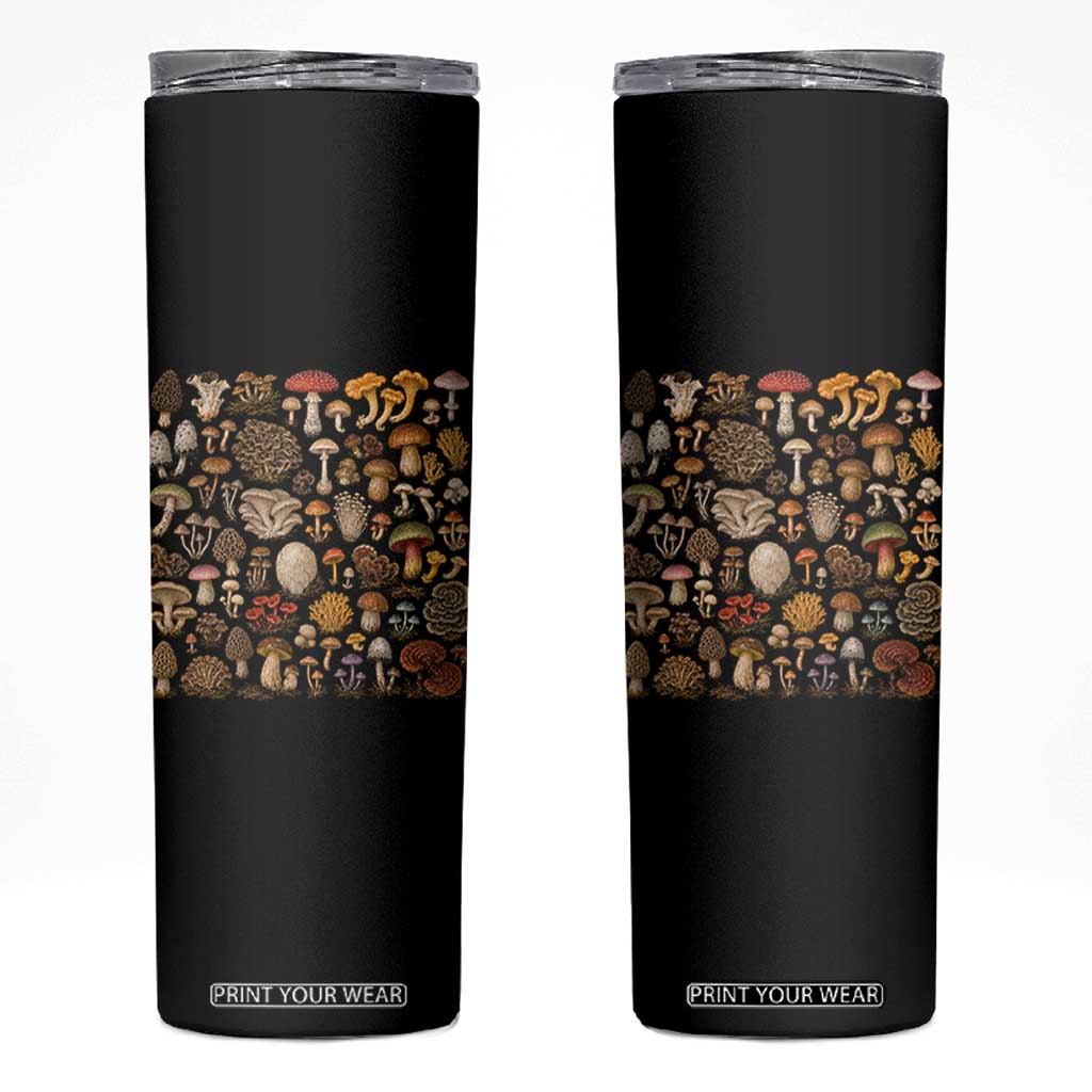 Mushroom Lovers Skinny Tumbler Mycology Fungi Foraging Mushroom Whisperer