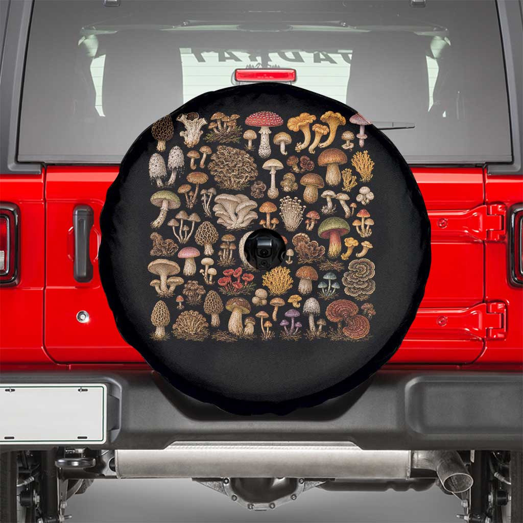 Mushroom Lovers Spare Tire Cover Mycology Fungi Foraging Mushroom Whisperer
