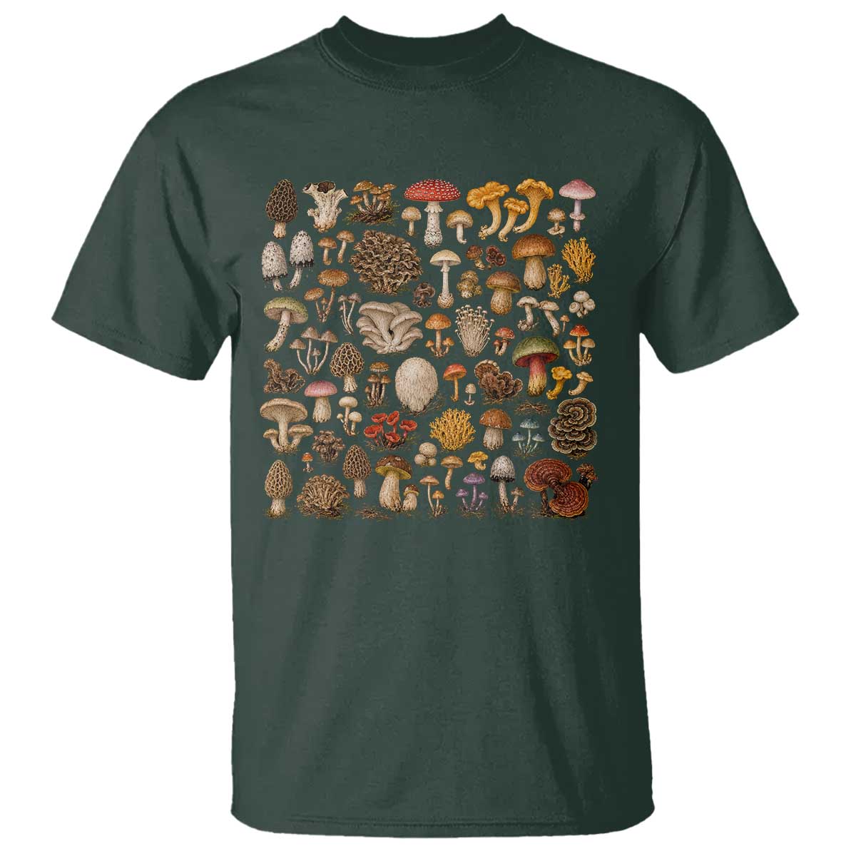 Mushroom Lovers T Shirt Mycology Fungi Foraging Mushroom Whisperer