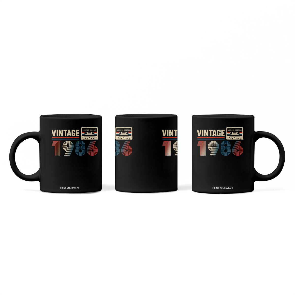 Vintage 1986 40th Birthday Gifts Coffee Mug 40 Year Old Favors