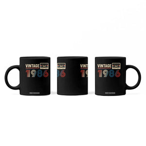 Vintage 1986 40th Birthday Gifts Coffee Mug 40 Year Old Favors