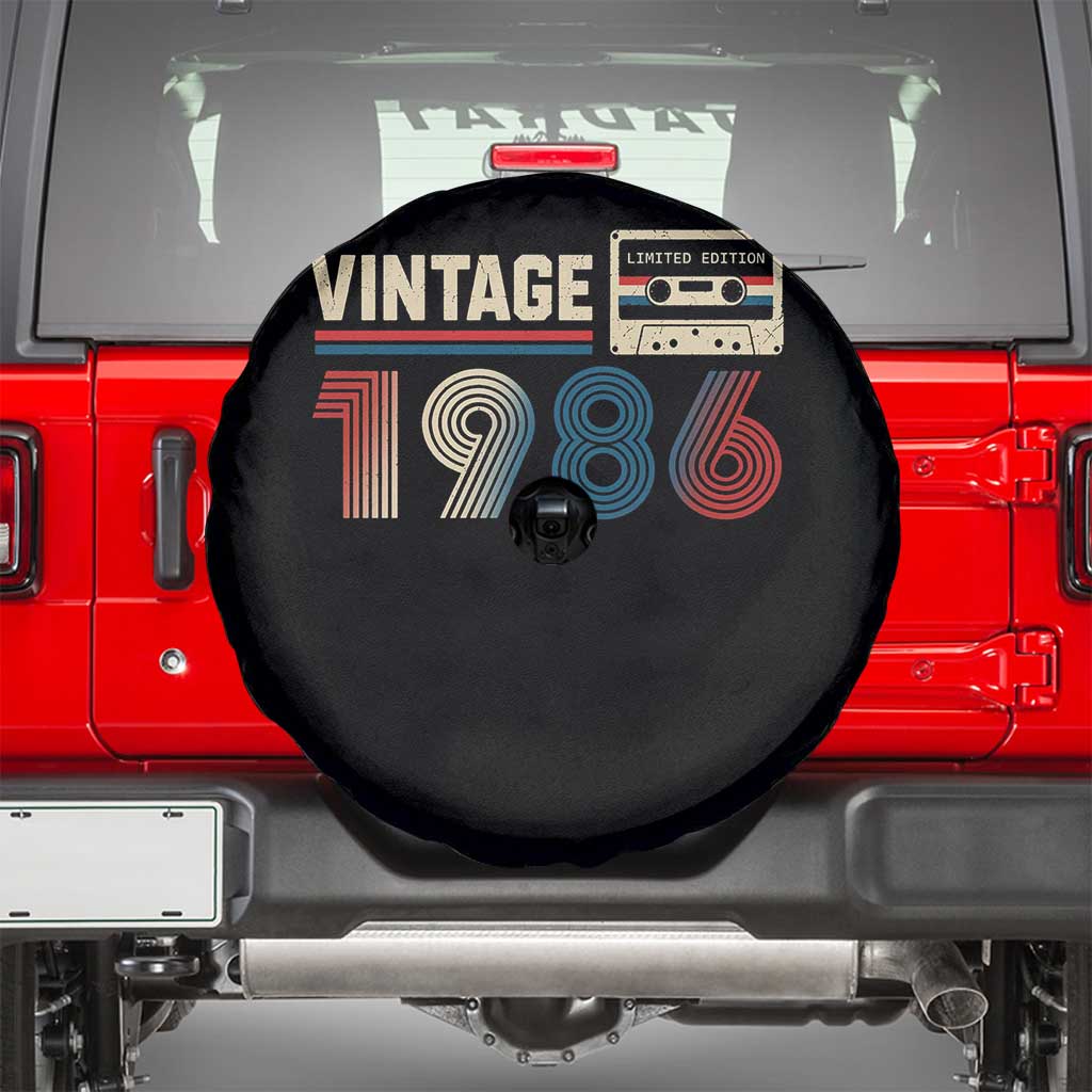 Vintage 1986 40th Birthday Gifts Spare Tire Cover 40 Year Old Favors