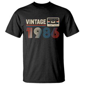 Vintage 1986 40th Birthday Gifts T Shirt 40 Year Old Favors