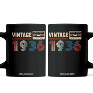 Vintage 1936 90th Birthday Gifts Coffee Mug 90 Year Old Favors