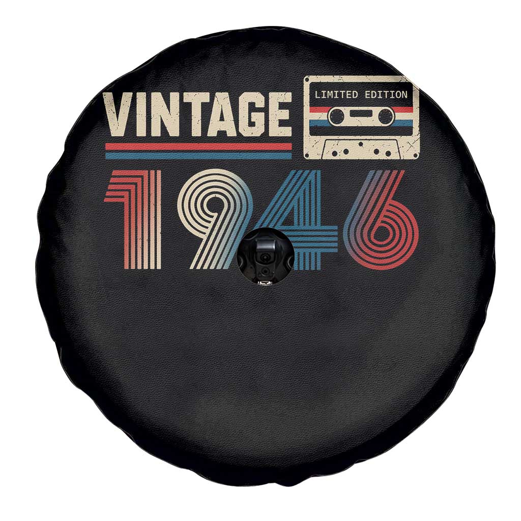 Vintage 1946 80th Birthday Gifts Spare Tire Cover 80 Year Old Favors