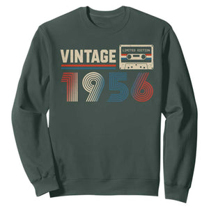 Vintage 1956 70th Birthday Gifts Sweatshirt 70 Year Old Favors