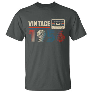 Vintage 1956 70th Birthday Gifts T Shirt 70 Year Old Favors