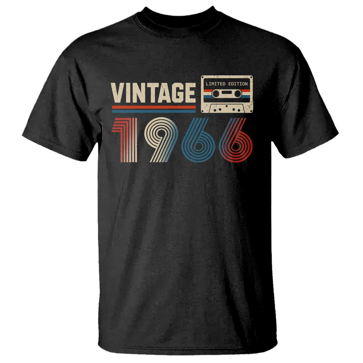 Vintage 1966 60th Birthday Gifts T Shirt 60 Year Old Favors