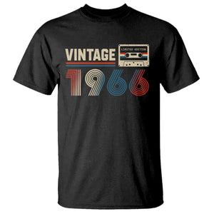 Vintage 1966 60th Birthday Gifts T Shirt 60 Year Old Favors