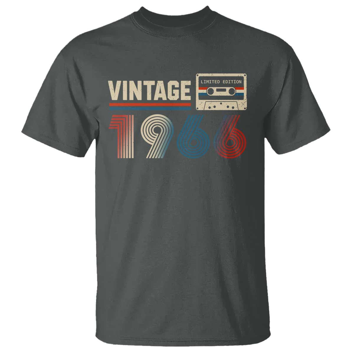 Vintage 1966 60th Birthday Gifts T Shirt 60 Year Old Favors