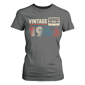 Vintage 1966 60th Birthday Gifts T Shirt For Women 60 Year Old Favors