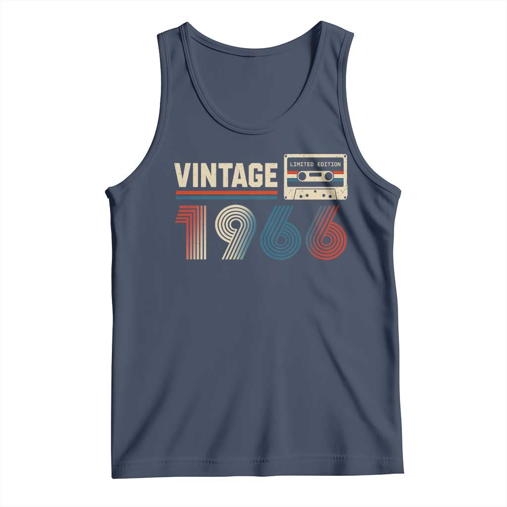 Vintage 1966 60th Birthday Gifts Tank Top 60 Year Old Favors