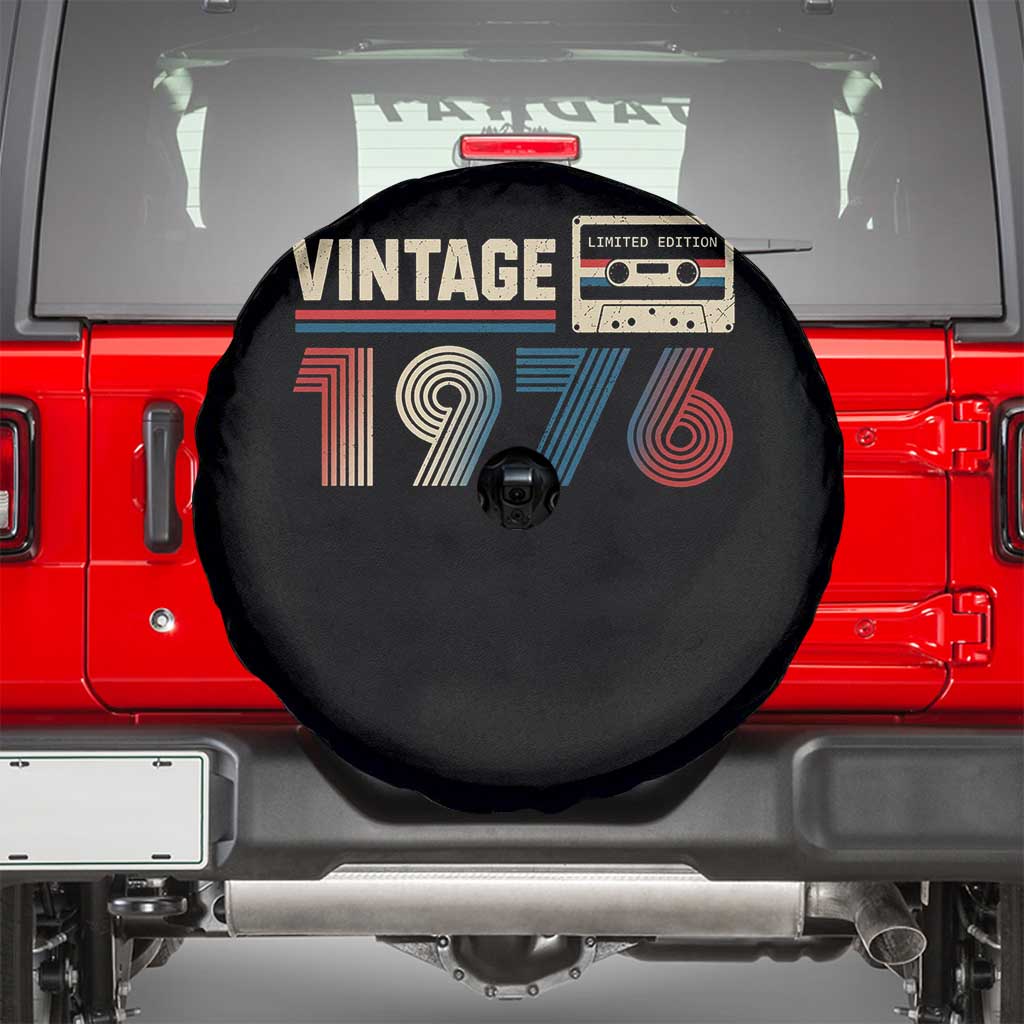 Vintage 1976 50th Birthday Gifts Spare Tire Cover 50 Year Old Favors