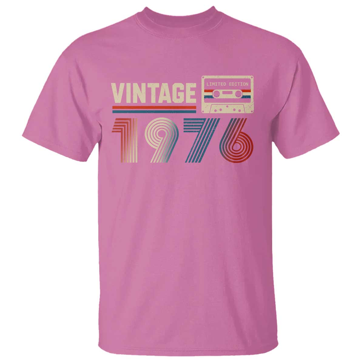 Vintage 1976 50th Birthday Gifts T Shirt 50 Year Old Favors