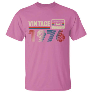 Vintage 1976 50th Birthday Gifts T Shirt 50 Year Old Favors