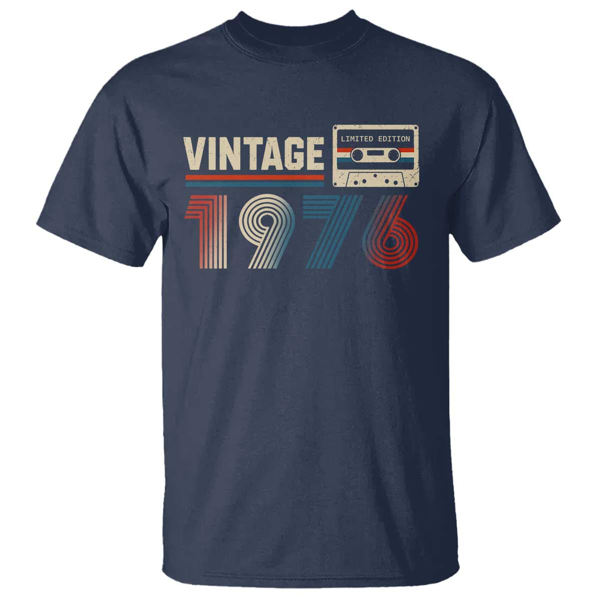 Vintage 1976 50th Birthday Gifts T Shirt 50 Year Old Favors
