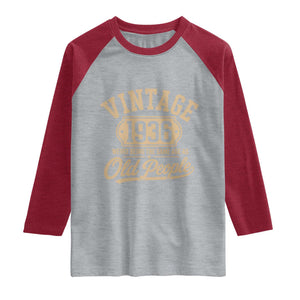 90th Birthday Raglan Shirt Vintage 1936 90 Year Old Gift Weird Being the Same Age as Old People