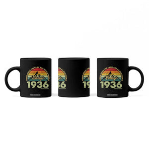 90th Birthday Coffee Mug Vintage 1936 Weird Being the Same Age as Old People 90 Year Old Gift