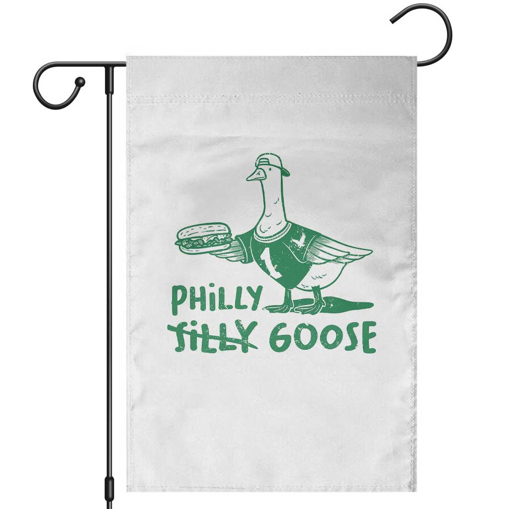 Philly Goose Garden Flag Funny Philadelphia Fan Silly Gooses TS10 White Print Your Wear