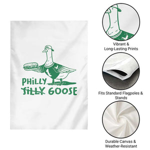 Philly Goose Garden Flag Funny Philadelphia Fan Silly Gooses TS10 Print Your Wear