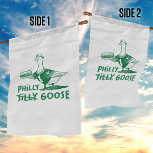 Philly Goose Garden Flag Funny Philadelphia Fan Silly Gooses TS10 Print Your Wear