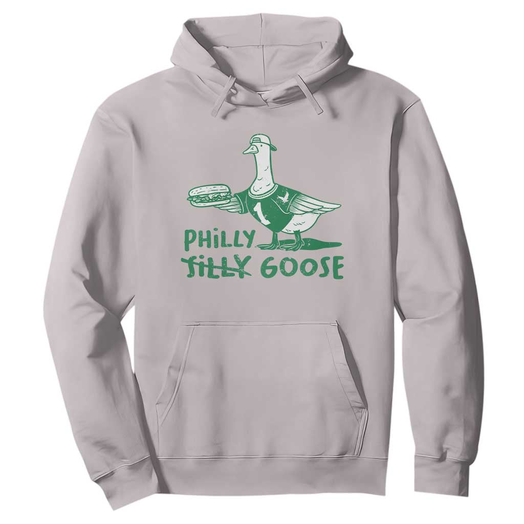 Philly Goose Hoodie Funny PFE Fan Silly Gooses TS10 Ice Gray Print Your Wear