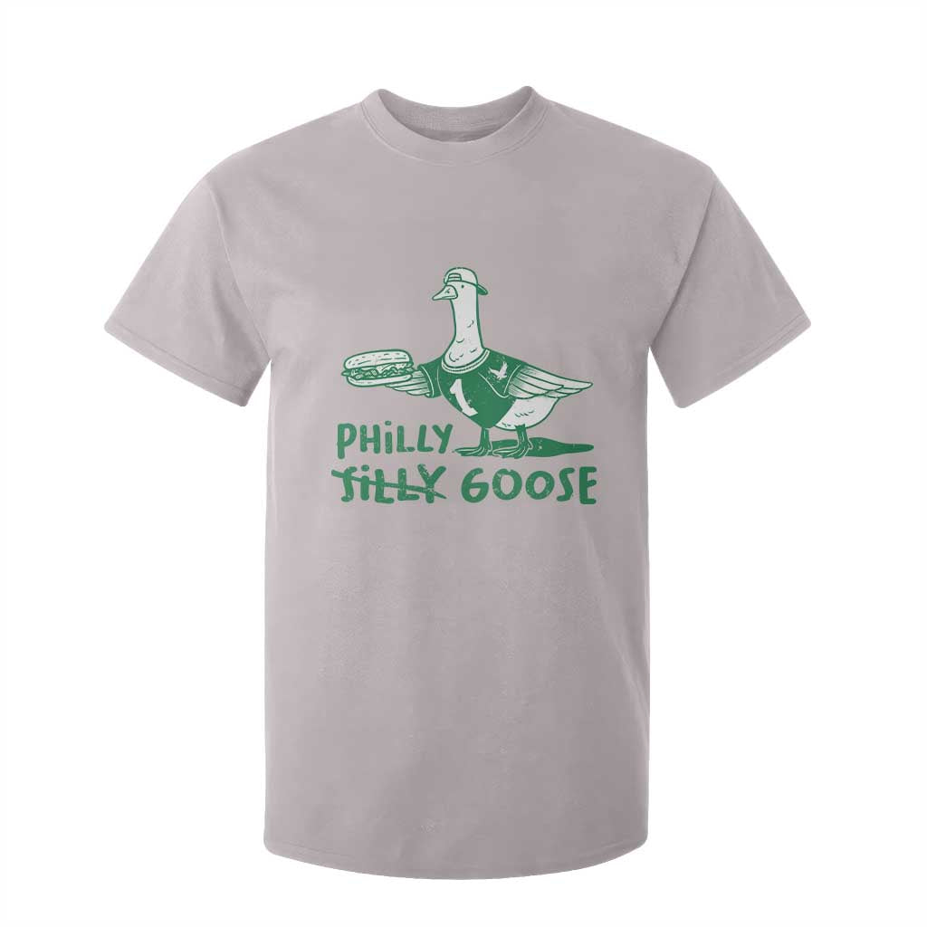 Philly Goose T Shirt For Kid Funny PFE Fan Silly Gooses TS10 Ice Gray Print Your Wear