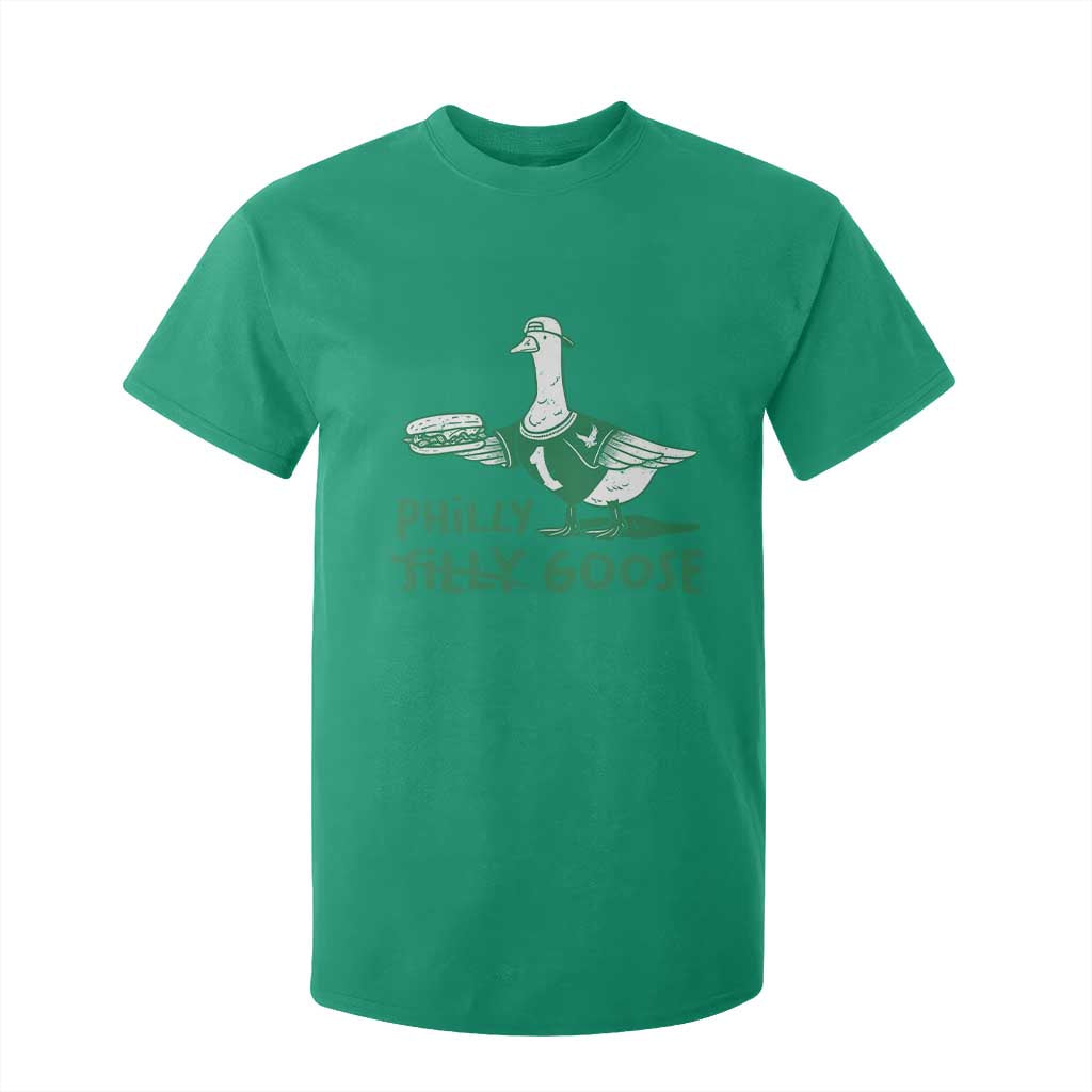 Philly Goose T Shirt For Kid Funny PFE Fan Silly Gooses TS10 Irish Green Print Your Wear