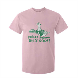 Philly Goose T Shirt For Kid Funny Philadelphia Fan Silly Gooses TS10 Light Pink Print Your Wear
