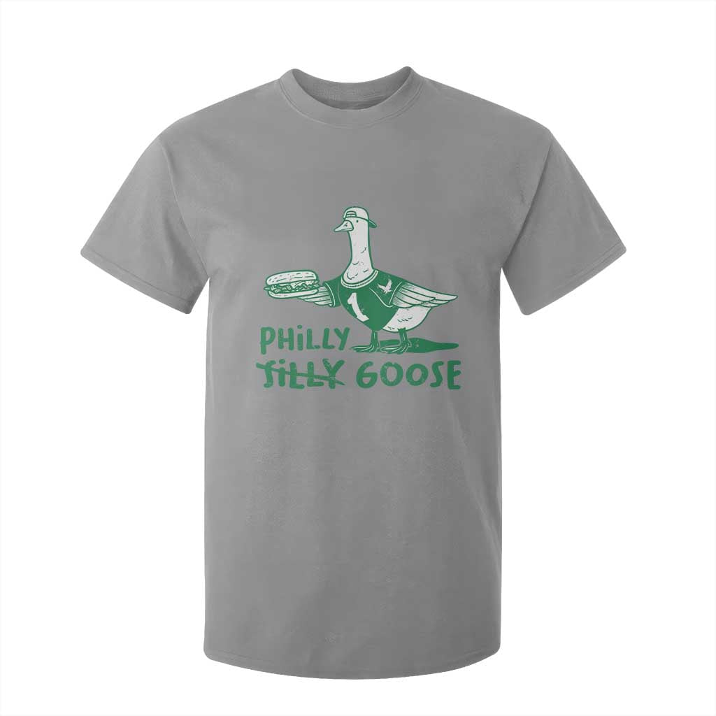 Philly Goose T Shirt For Kid Funny PFE Fan Silly Gooses TS10 Sport Gray Print Your Wear